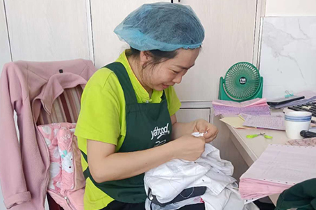 針線間的溫暖傳遞