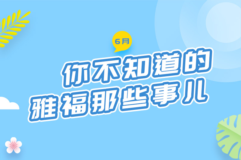 你不知道的雅福那些事兒